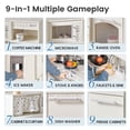 thumbnail image 2 of Play Kitchen Tiny Land, madera mejorada, con fregadero, estufa y más, 2 of 6