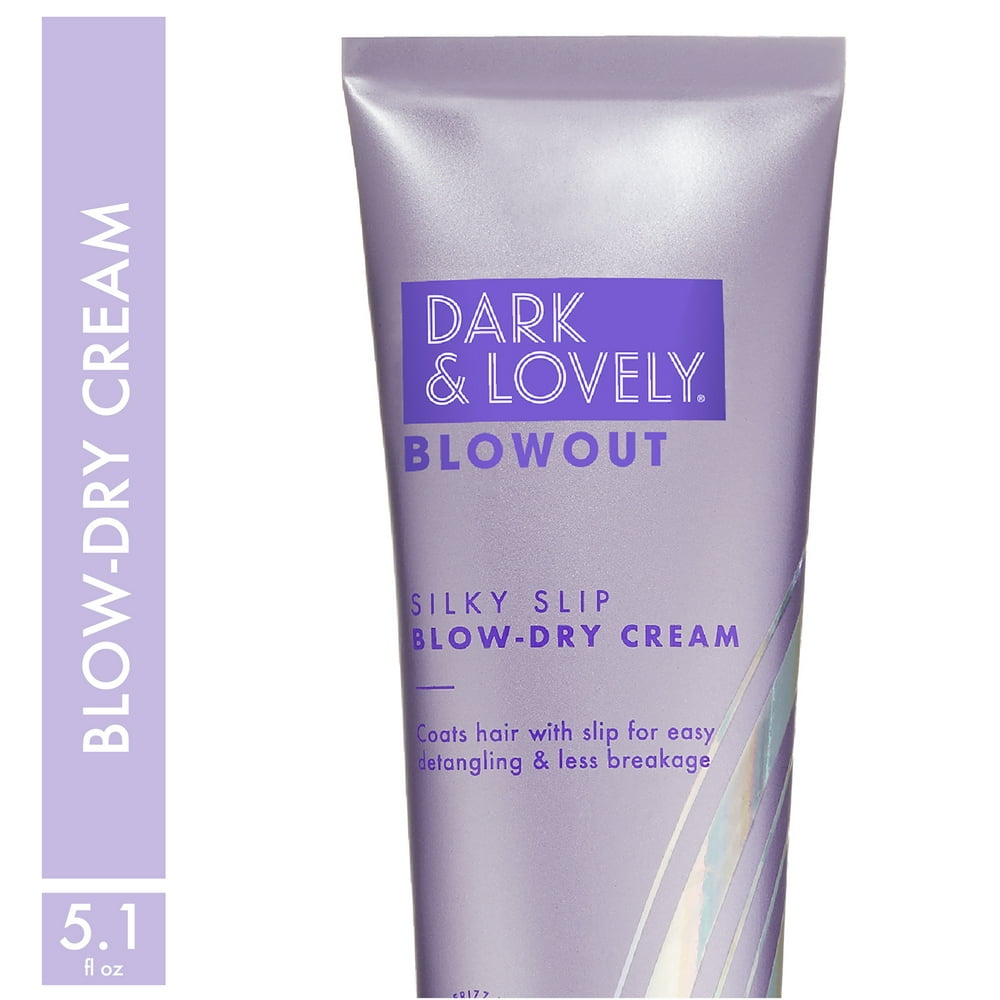 Dark and Lovely Blowout Silky Slip Styling Blow Dry Hair Cream