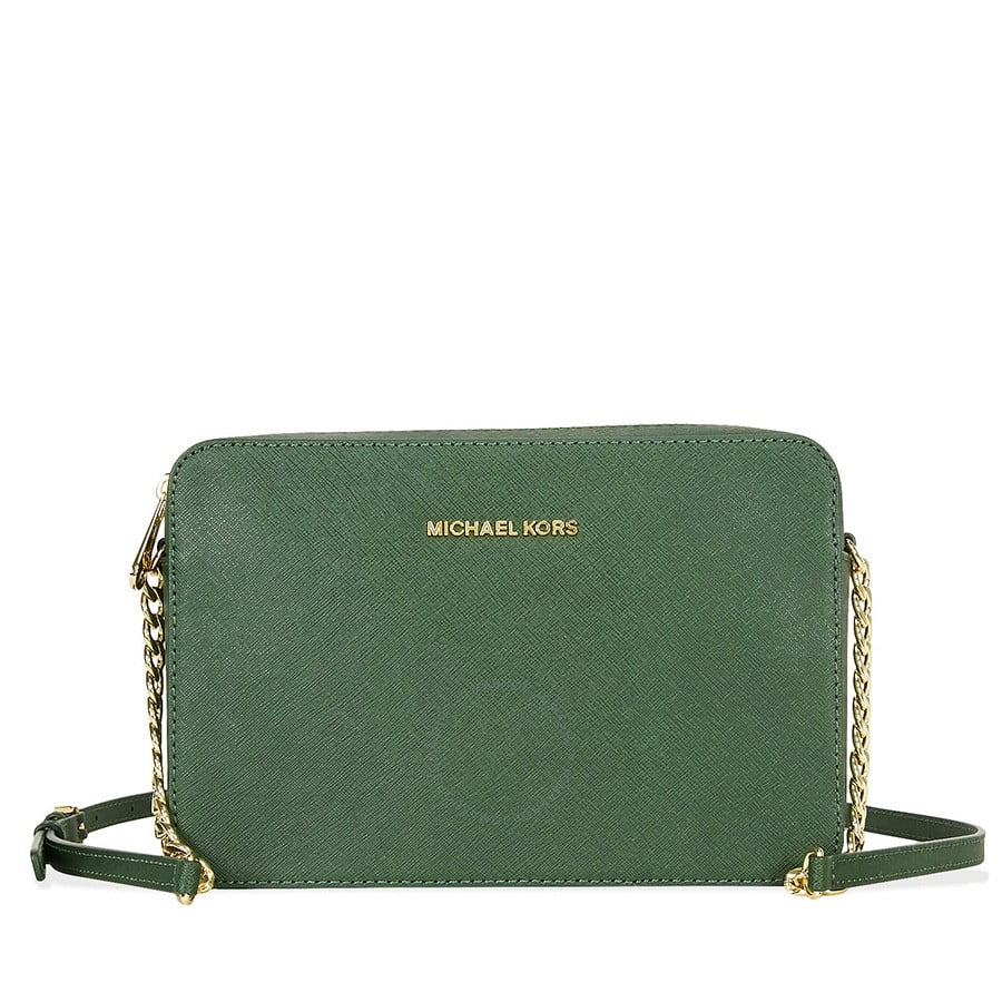 michael kors green crossbody