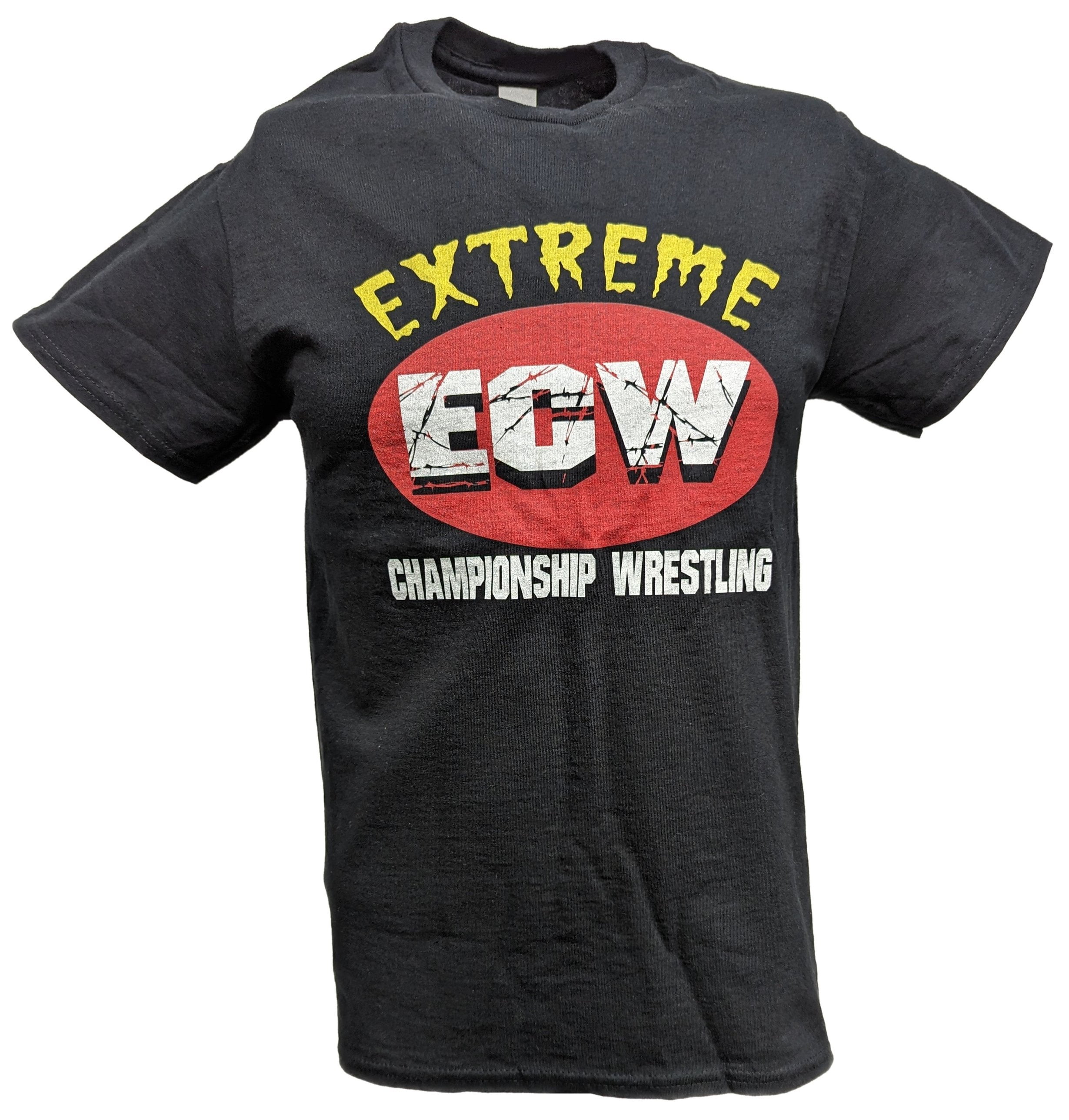 ECW Hardcore Wrestling T-Shirt - Warning: Hazardous to Your Health ...