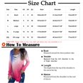 thumbnail image 3 of gakvbuo Plus Size Pullover Sweaters For Women Long Sleeve Sweatshirts Fall Tunic Tops Women's Printed Loose T-shirt Long Sleeves Blouse V-Neck Casual Tops, 3 of 5