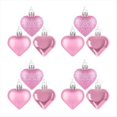 thumbnail image 1 of Adornos de CorazóN del DíA de San ValentíN, Adornos Colgantes en Forma de CorazóN Rosa CláSicos, DecoracióN del CorazóN del DíA de San ValentíN, 1 of 5