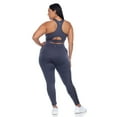 thumbnail image 3 of White Mark Women's Plus Size Racer Back Activewear Set, 3 of 5