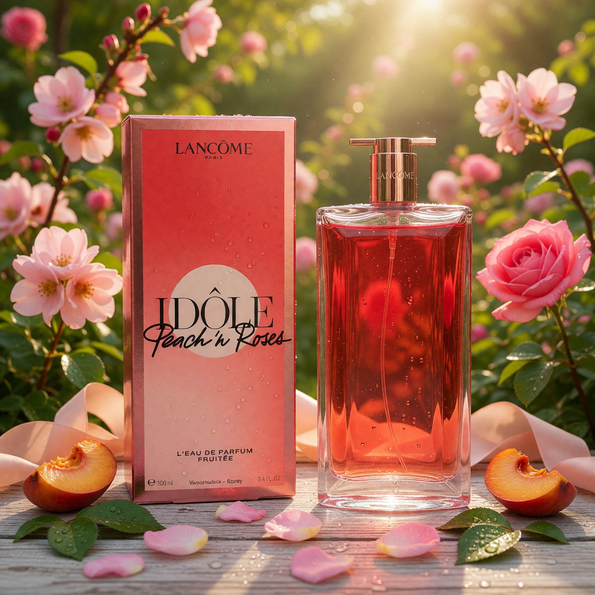 Lancome, Fragrance, Idole Peach 'N Roses, 3.4 oz, Ladies EDP Spray