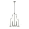 thumbnail image 5 of Satin Nickel Four Light Pendant from the Diplomat Collection, 5 of 5