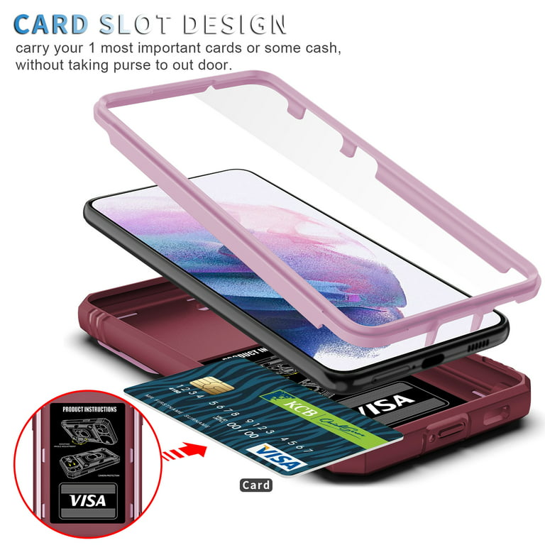 Full Protection With Mobile Phone Protective Film Slide Camera Lens Phone  Case For Samsung Galaxy S22 Ultra In Pink