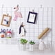 thumbnail image 2 of colgante de pared con panel de rejilla de 5 piezas, decoración de pared, de almacenamiento, color, 2 of 9