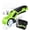 Green, variant on Geohope 4.2V Cordless Electric Cutting Scissors,  300RPM Portable Box Cutter with 4 SK5 Blades, LED Light & Safety Lock, Full Accessories with Storage Case for Craft, Leather, Carpet & Cardboard