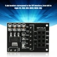 thumbnail image 4 of 10PCS 3.3V Eight Pin NRF24L01 Cordless Module Pinboard Socket Adapter Module Board, SPI Interface, 51 Single Chip Board Compatible, 4 of 8