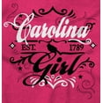 thumbnail image 2 of Carolina Fancy Feminine Filagree Women's Graphic T Shirt Tees Brisco Brands M, 2 of 6