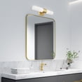 thumbnail image 4 of Livex Lighting Aero 2-Light Twist Lock Metal Vanity Lighting in Satin Brass, 4 of 16