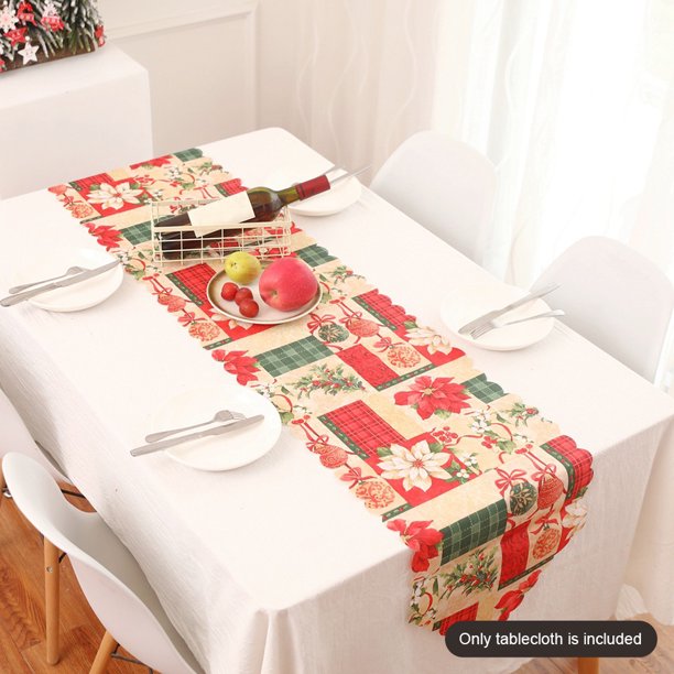 Trendy christmas tablecloth walmart Christmas Tablecloth Printed Table Lines Holiday Polyester Xmas Runners Decoration Cover For Party Picnic Outdoor And Indoor Use Walmart Com Trendy christmas tablecloth walmart Christmas Tablecloth Printed Table Lines Holiday Polyester Xmas Runners Decoration Cover For Party Picnic Outdoor And Indoor Use Walmart Com