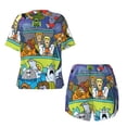 thumbnail image 5 of Lsque Scooby-Doo Women's Short-Sleeved Pajama Set - 2 Piece Soft and Lightweight Sleepwear Set-4X-Large, 5 of 9