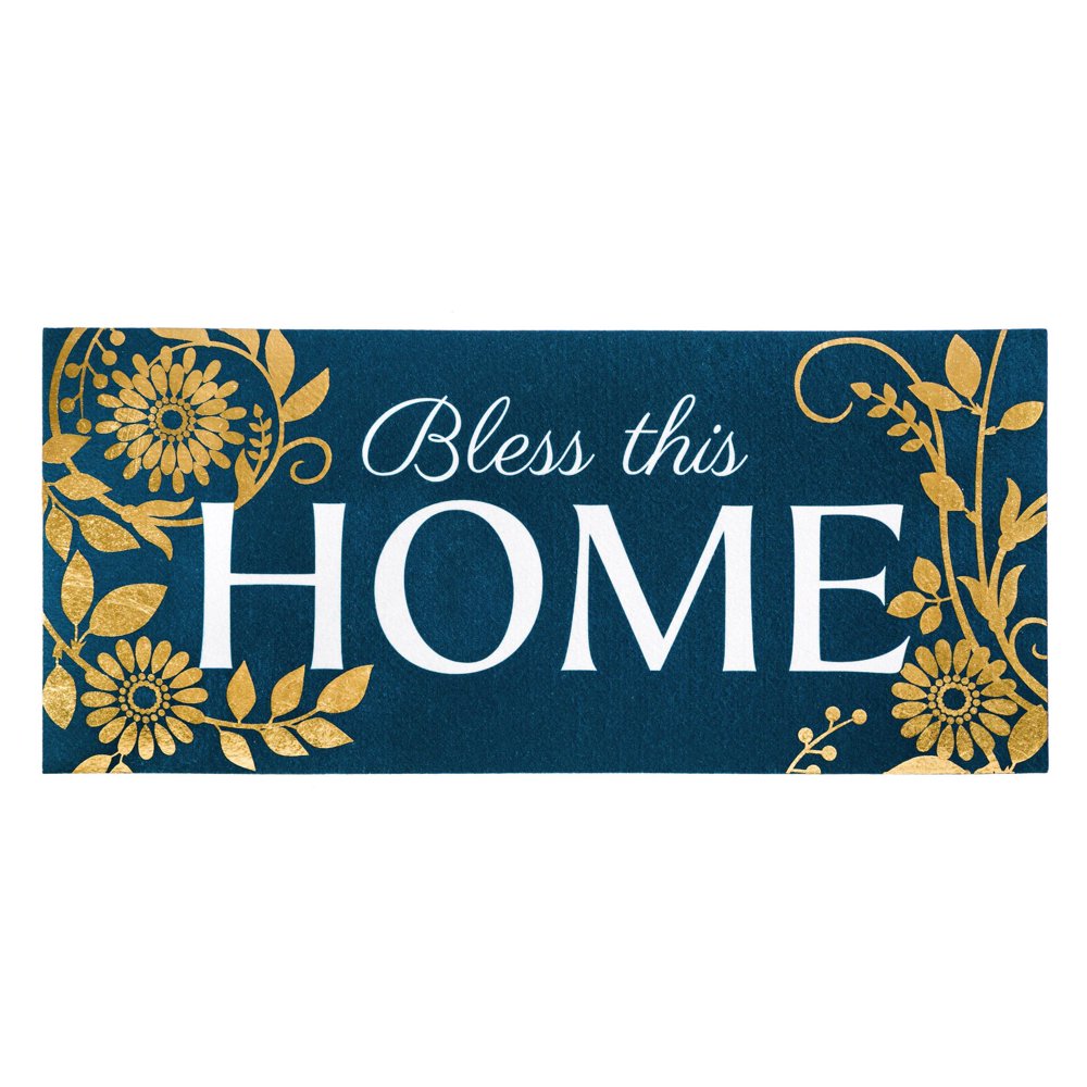 Evergreen Flag Sassafras Bless This Home Switch Mat Inserts Walmart