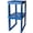 Blue 2 Pack, variant on Locker Organizer Shelf, Adjustable Width and Height, Stackable, Ideal Locker Shelf for School, Office, Gym Lockers, or Even Kitchen Cabinets & Under Sink Organization (Black)