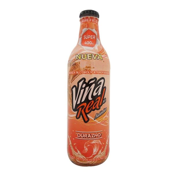 Bebida alcohólica preparada Viña Real Durazno 400 ml | Bodega Aurrera ...