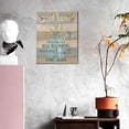 thumbnail image 4 of Rustic Wall Art Flower Inspirational Quotes Canvas Bathroom Decor Farmhouse Country Artworks Home Decor For Bathroom Living Room Bedroom Kitchen Office Framed Ready To Hang 16x20 Inch, 4 of 6