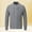 01 Gray, variant on Awdenio Mens Sweater Cardigan Sweaters Full Zip Up Stand Collar Slim Fit Casual Knitted Sweater