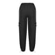 thumbnail image 5 of Pantalones largos para niños, de color liso, con cintura ajustable, con pliegues y bolsillo, informales, deportivos, de poliéster., 5 of 7
