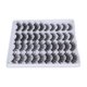 thumbnail image 5 of 20 pares de pestañas postizas semimanuales suaves naturales de alta imitación de fibra química 6D pestañas postizas para cosplay, 5 of 8