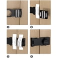 thumbnail image 4 of Drawer Locks Password Lock Digital Combination Lock Padlock Hasp Lock Cam Lock Latches (10cm), 4 of 5