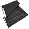 thumbnail image 6 of WRISTBIQUE Black Patio Swing Chair Protection, Oxford Cloth, Drawstring and Buckle, Easy to Carry, Home Use, 6 of 8