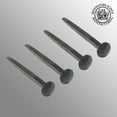 thumbnail image 2 of Renovators Supply Clavos Nails 4.5" Black Wrought Iron Decorative Nails for Barn, Gate, Window Shutter or Doors w/Black Powder Coat Finish Pack of 4, 2 of 7
