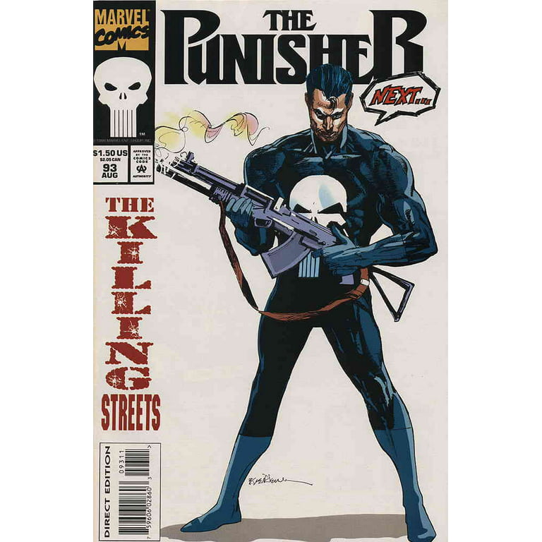 Punisher Comics, Punisher Comic Book List