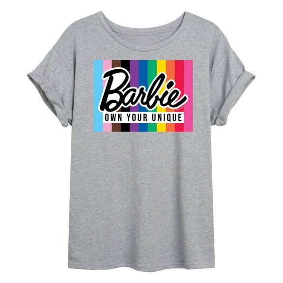 Barbie Pride - Own Your Unique - Juniors Ideal Flowy Muscle T-Shirt
