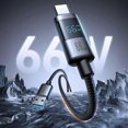 thumbnail image 2 of JOYROOM S-A16 Pro 1.2m USB-A to Type-C Data Cable 66W Fast Charging Cable with Digital Display, 2 of 5