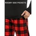 thumbnail image 6 of DG Hill Pajama Set, 2 Piece Sleepwear Set for Men, Henley Top and PJ Pants, 6 of 7
