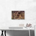 thumbnail image 2 of ARTCANVAS Man With Axe Splitting Wood Fall 1915 Canvas Art Print by Tom Thomson - Size: 18" x 12" (1.50" Deep), 2 of 9