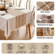 thumbnail image 2 of Manteles para Mesa Rectangular,Mantel Rectangular,Mantel de Lino Tela rústica Resistente Integrado Rústico,Mantel para Mesa Cuadrada(140 * 180CM), 2 of 7