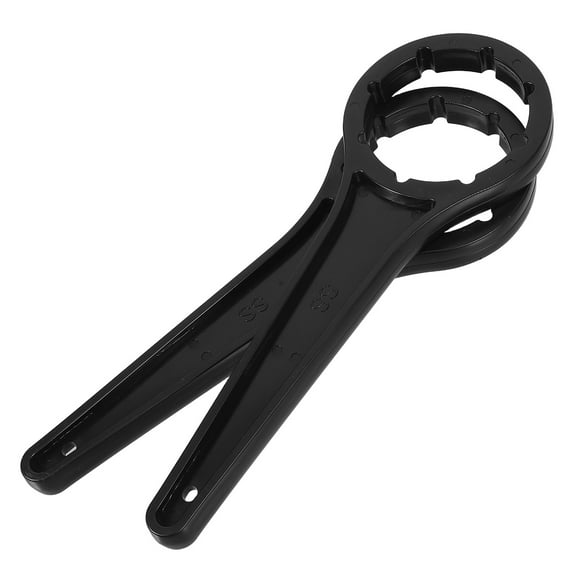Masteelf 2pcs Chemical Drum Wrench Black Open Drum Lids Plastic Material Ideal Snare Drum Head Tuning Wrench For Chemical Industry Tool