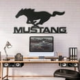 thumbnail image 3 of LaModaHome Mustang Metal Car Emblem, 3 of 5