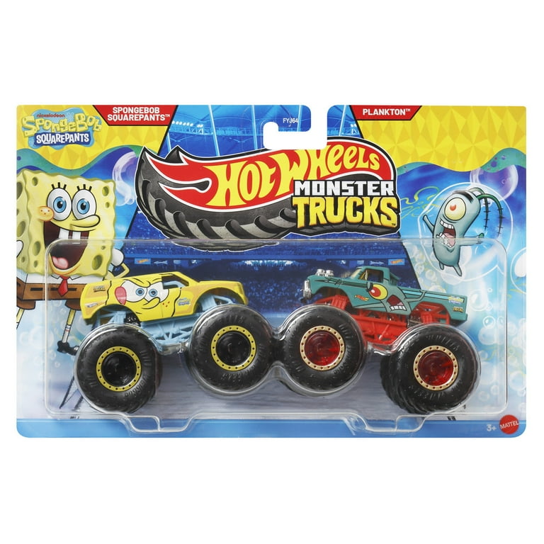 ホットウィール MONSTER TRUCKS 5台セット SpongeBob Hot Wheels Monster Trucks SpongeBob SquarePants vs Plankton