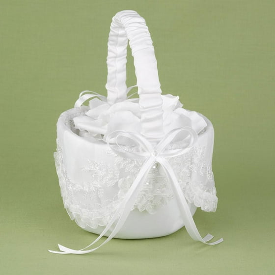 Sweetly Smitten Wedding Flower Girl Basket