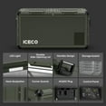 thumbnail image 5 of ICECO VL75 ProD  Portable Freezer Fridge with AC/DC, 75L Dual Zone 12V Car Fridge Powered by SECOP, 0℉ to 50℉, Electric Cooler for Car, Camping and Home Use [Olive Green Special Edition], 5 of 6
