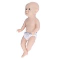 thumbnail image 3 of Baby Boy Doll, Regalos Cruelty Free Newborn Baby Dolls Silicona Lavable De Núcleo Completo Suave Para Mayores De 3 Años Para Viajar Anggrek Silicone Boy Doll, 3 of 8