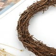 thumbnail image 6 of Christmas DIY Wreaths Crafts Natural Handcrafted Vines Front Door Wreath Home Decor 30cm, 6 of 8