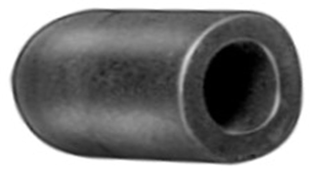 25 Rubber Vacuum Caps Black For 1/4 Diameter by A Plus Parts House 