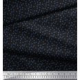 thumbnail image 3 of Soimoi polyester Crepe Fabric Artistic Leaves Print Sewing Fabric Yard 42 Inch Wide, 3 of 5