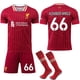 thumbnail image 1 of Liverpool Hemmafotbollströja Barn & Vuxen 2024-2025 Med Strumpor Nr. 66 Alexander-Arnold No.66 Alexander-Arnold, 1 of 2