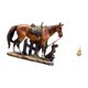 thumbnail image 5 of Adorno de escultura de latón con forma de calabaza y caballo, ideal para decorar el escritorio de la oficina o el hogar. Perfecto para amantes de los, 5 of 8