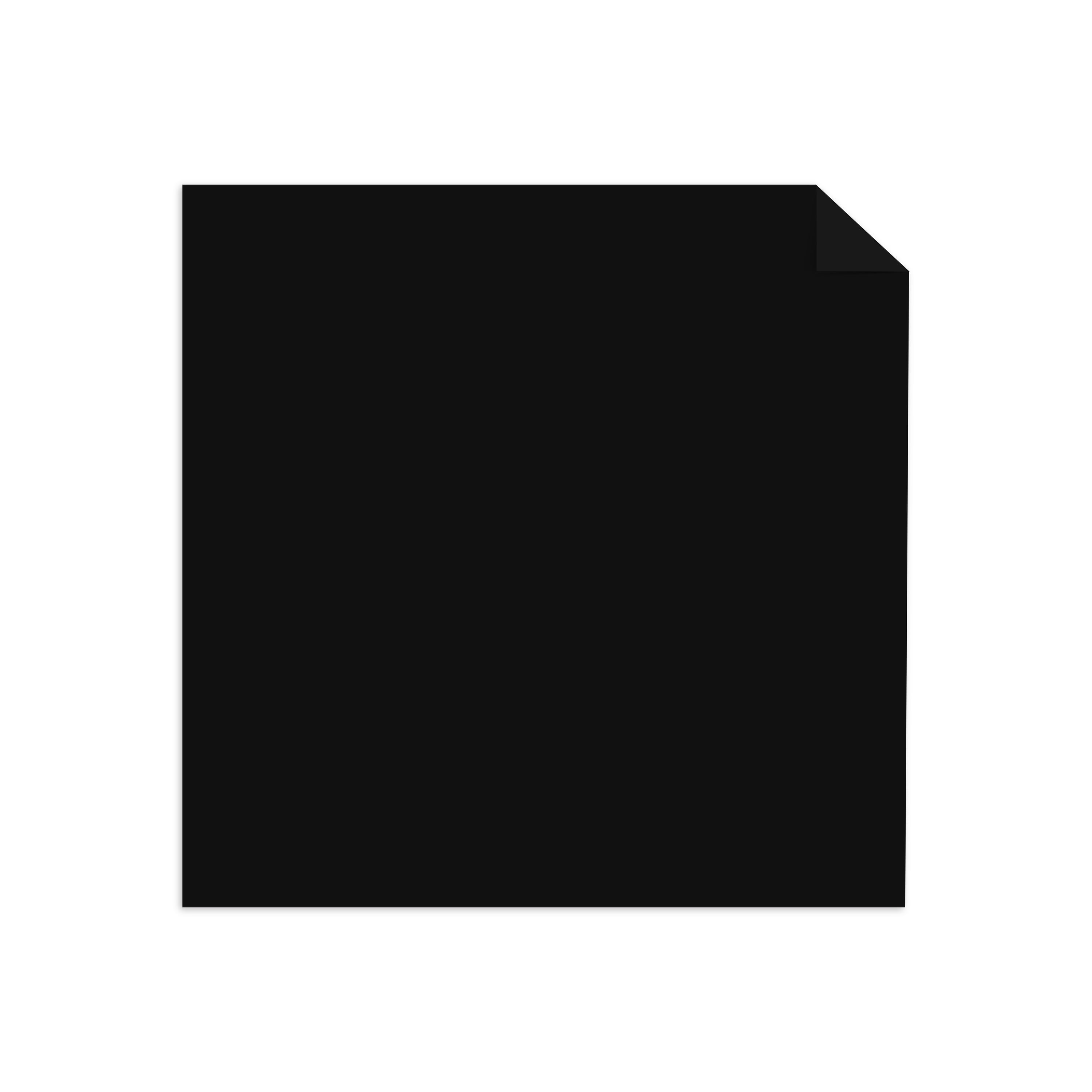 Astrodesigns Cardstock, Very Black, 12" x 12", 65 lb/176 Gsm, 25 Sheets (98685)