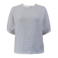 thumbnail image 1 of GEORGE G BLUSA CR MC C/ELASTICO TEXTURA, 1 of 4