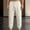 #0221-Beige, variant on Men Solid Elastic Cuff Jogger Pants Loose Casual Spring Fall Athletic Sweatpants Beige XL Gift