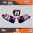 thumbnail image 2 of Kalair GFX Graphics Kit for Yamaha YZ250X (2016-2022) Splash Series, 2 of 5