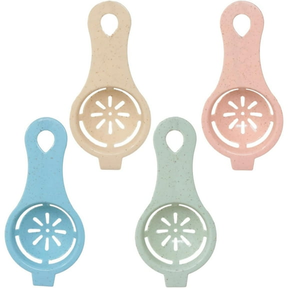 8 Counts Egg Yolk White Separator, Egg Separator Egg Yolk Separator Food Grade Egg White Filter Egg Separator Tool Kitchen Baking Gadget