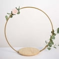 thumbnail image 2 of Efavormart Round Wedding Arch Cake Stand, Metal Floral Centerpieces Display - 33", 2 of 11